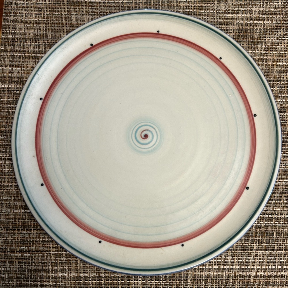 Wayne Bates Pottery Plate 2005